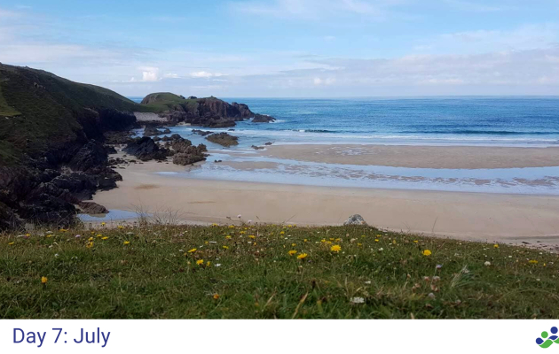 Image of a beach in Lewis