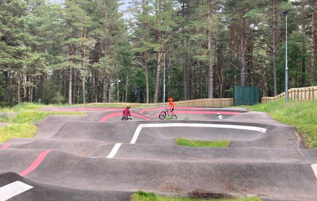 Pump track in Boat of Garten
