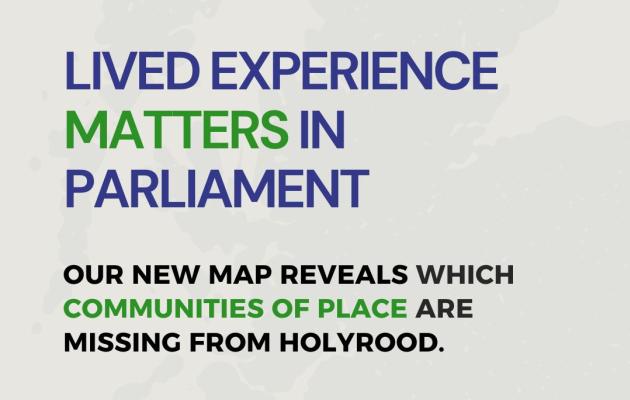 Lived experience matters in Parliament