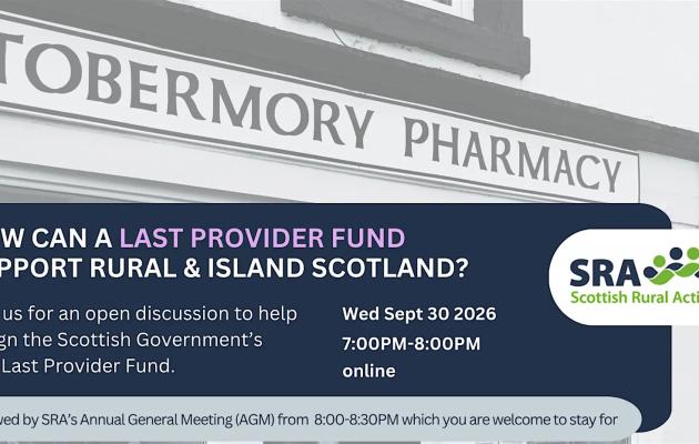 Scottish Rural Action Annual General Meeting 2026