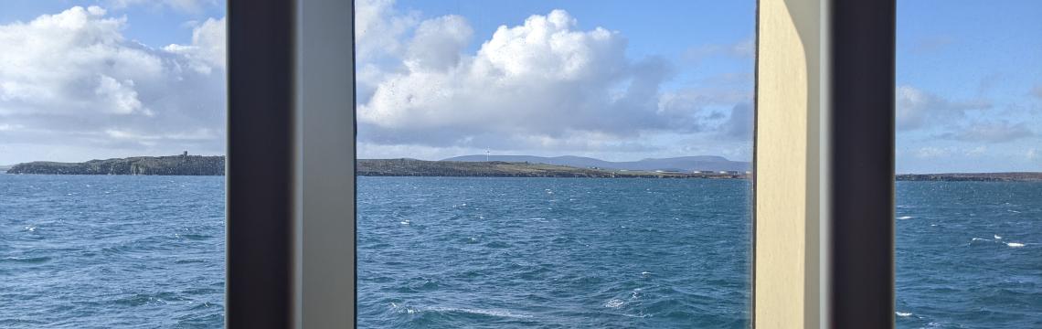 Image taken from ferry to Orkney