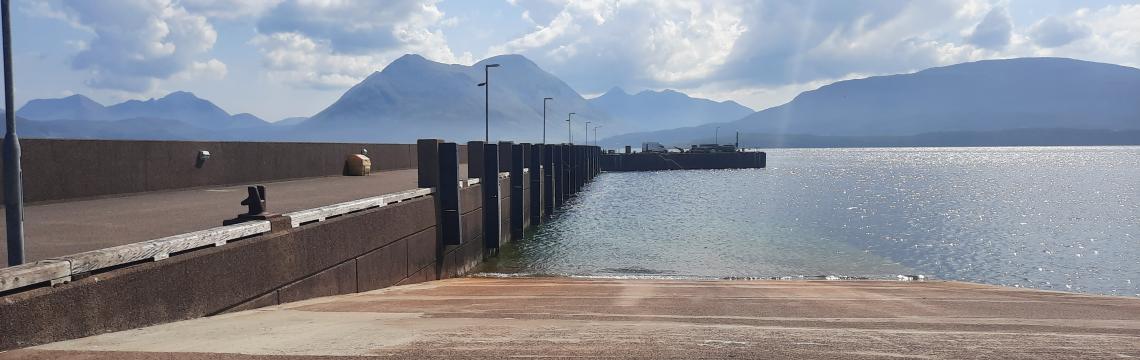 ferry pier scotland